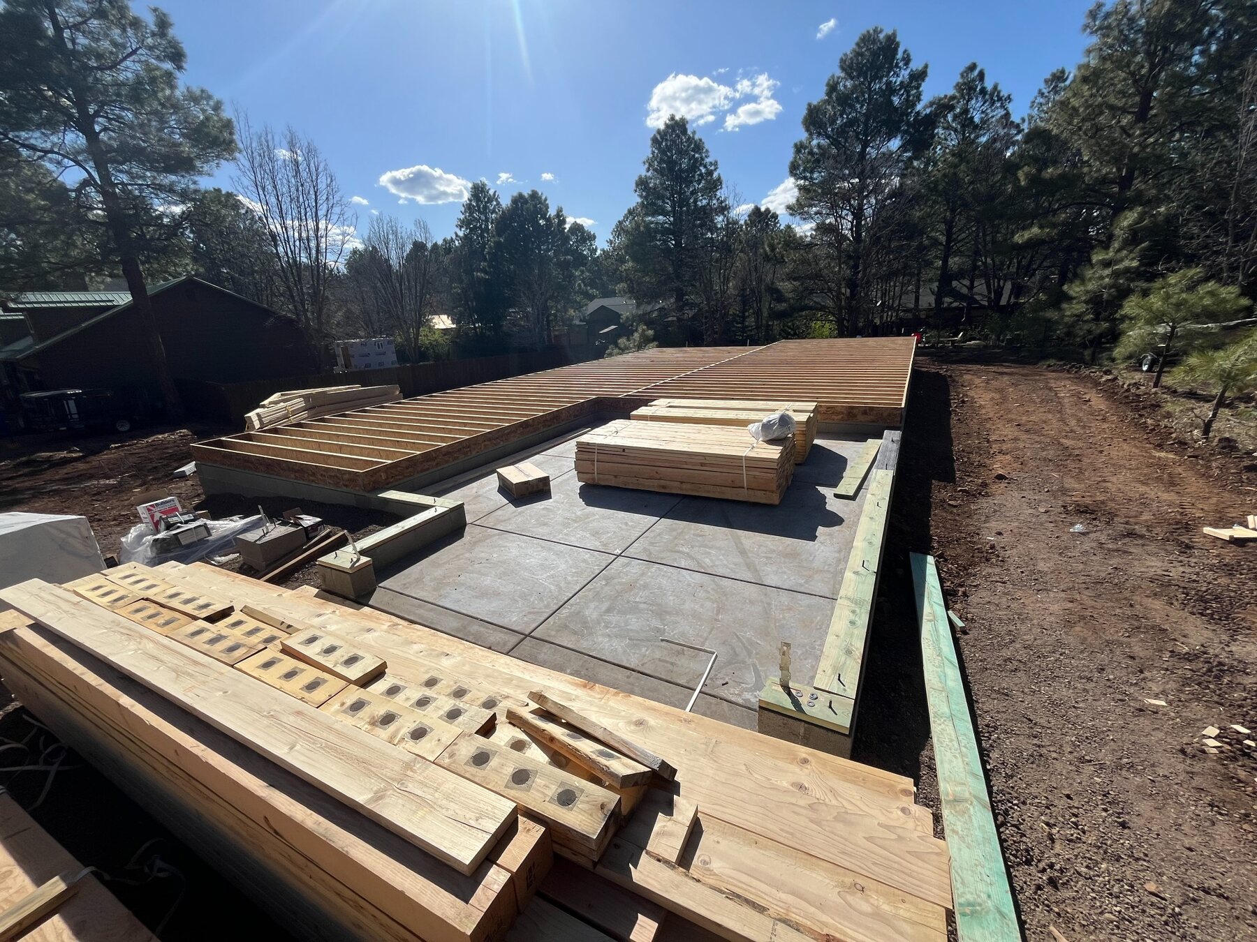Custom Home Framing